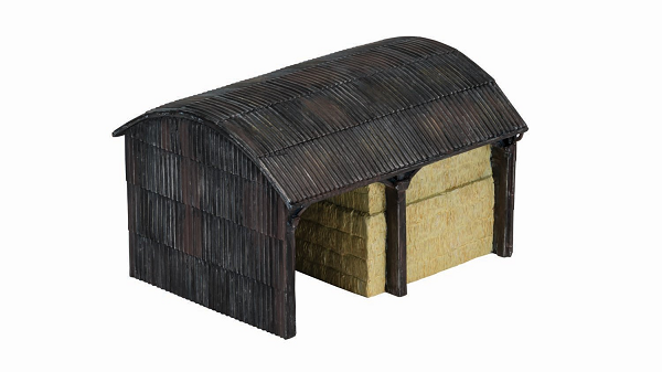 Hornby R9851 The Country Farm Dutch Barn (7537572479213)