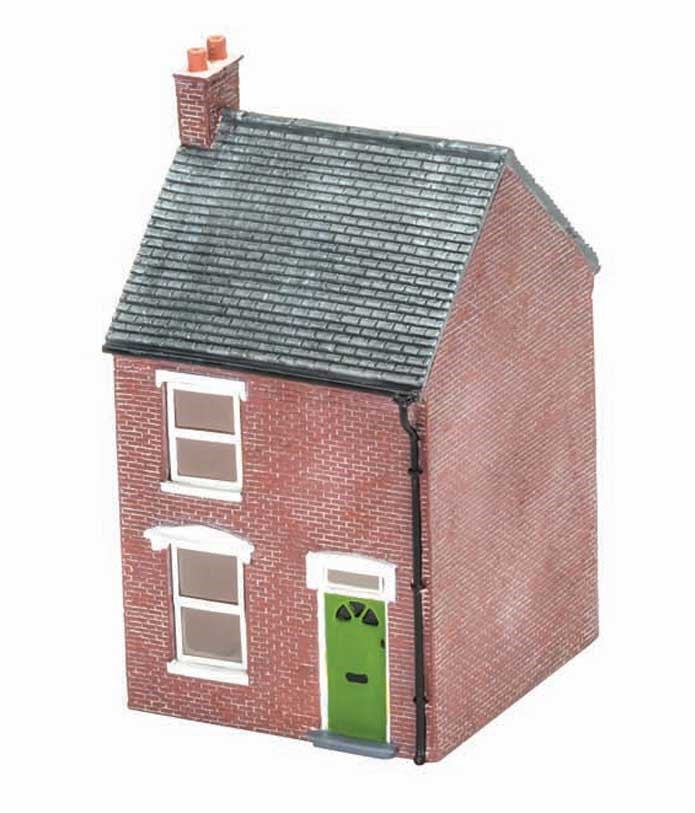 Hornby R9863 Right Hand Mid Terraced House (8346753564909)