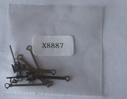 Hornby X8887 Valve Gear set (8452815913197)
