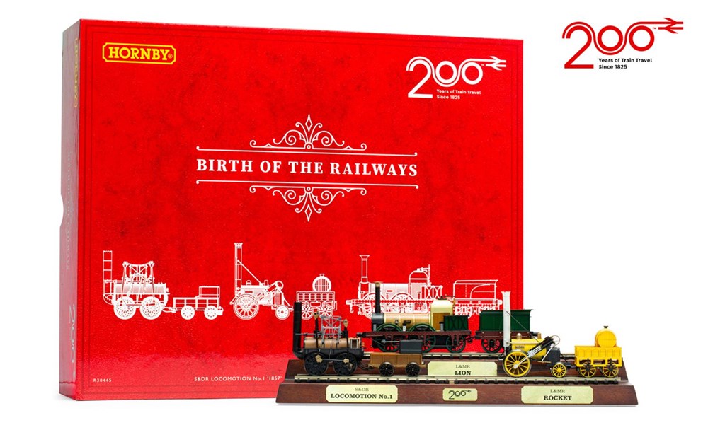 Hornby R30445 200th Ann Loco Rocket Lion Pk - Hobby City NZ