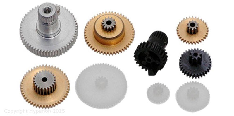 GEAR SET FOR ATLAS DS11-SCB CARBONPOLY