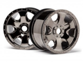 HPI Racing 105801 Wheel Warlock Black Chrome (2) (8503315235053)