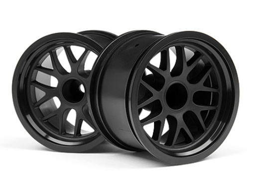 HPI Racing 109155 1/10 Wheels BBS 48x34mm Blk (2) - Hobby City NZ (8452819255533)