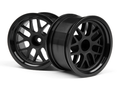 HPI Racing 109156 1/10 Wheels BBS 48x31mm Blk (2) (8452819321069)