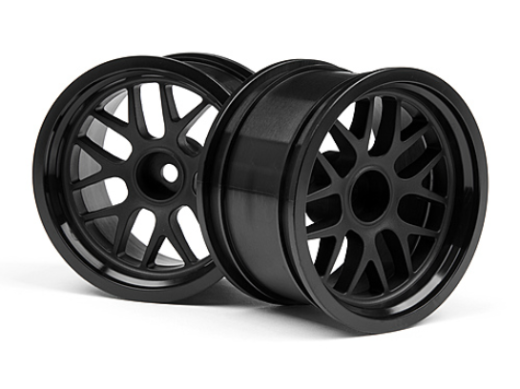 HPI Racing 109156 1/10 Wheels BBS 48x31mm Blk (2) - Hobby City NZ (8452819321069)