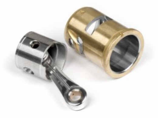 HPI Racing 1489 F4.6: Piston Liner & Conrod (8503310418157)