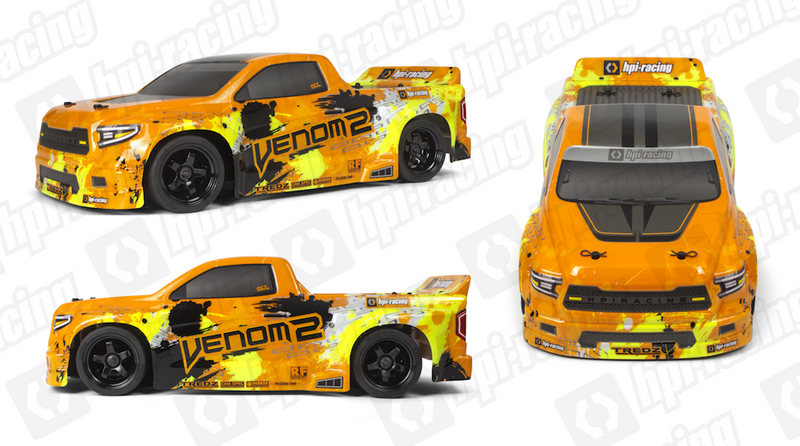 HPI Racing 160489 1/10 RS4 S3 Venom 2 with Battery & Charger - Hobby City NZ (8503305109741)