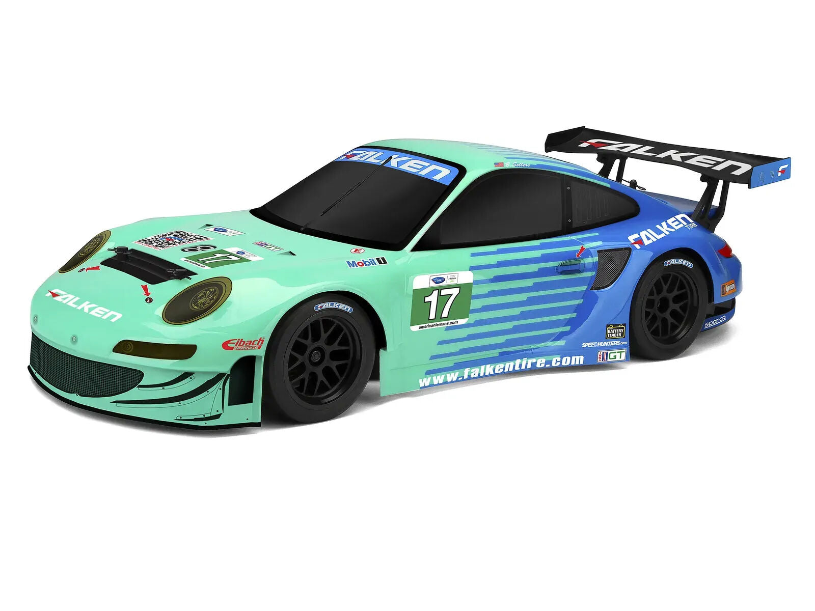 HPI Racing RS4 S3 Porsche RSR w/b&c RC Touring Car 1/10 Scale