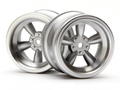 HPI Racing Vintage 31mm Matt Chrome RC Wheel 1/10 Scale