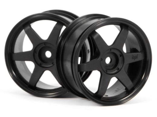 HPI Racing 3836 1/10 W: TE37 26mm Black 0off - Hobby City NZ
