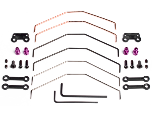 HPI Racing 88016 E10 Sway Bar set (Front&Rear) - Hobby City NZ (8452834263277)
