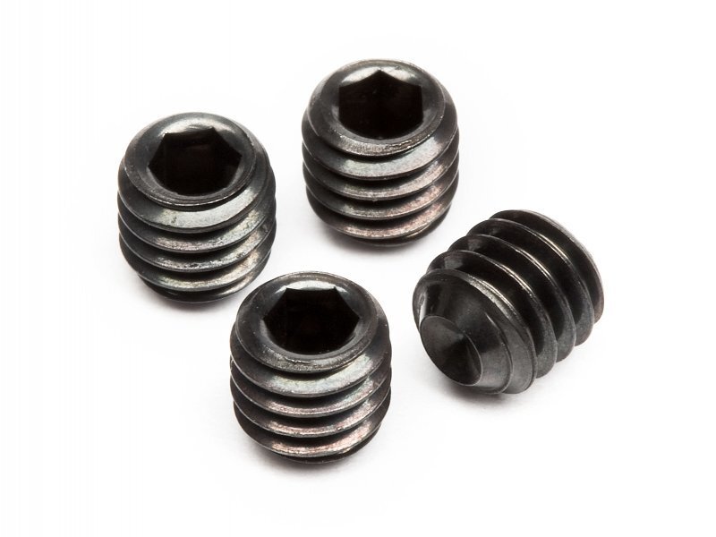 HPI Racing Z721 Grub Screw M4x4 (4) (8452835541229)