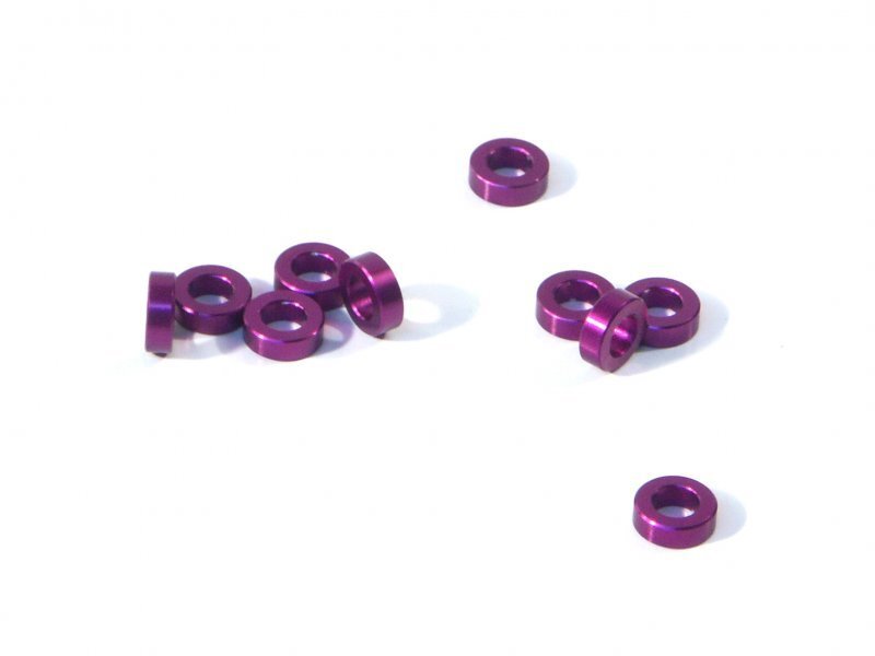 HPI Racing Z817 Alum Washer 3.6x2.0 Purple(10) (8452835672301)