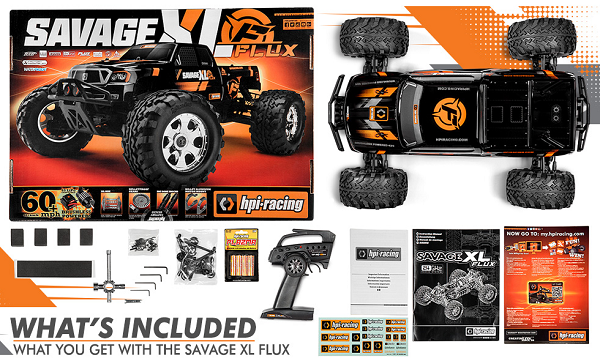 HPI Racing 112609 1/8 4WD Savage XL FLUX