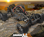 HPI Racing Savage XL FLUX RC Monster Truck 1/8 Scale (2)