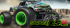 HPI Racing Savage XS FLUX Vaughn Gittin Jr RC Monster Truck 1/12 Scale