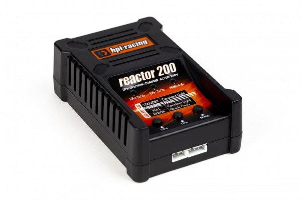 HPI Racing 118052 Reactor 200 Balance Charger - 240V (AUS/NZ) Tamiya/Deans (8278257271021)