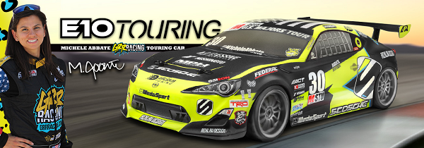 HPI Racing 120090 1/10 4WD E10 Touring Car - GRRRacing Michele Abbate - Hobby City NZ