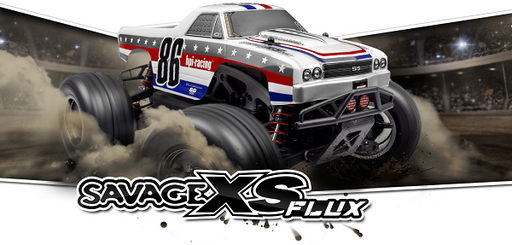 HPI Racing 120093 1/12 4WD Savage XS FLUX Monster Truck - Chevrolet El Camino SS - Hobby City NZ