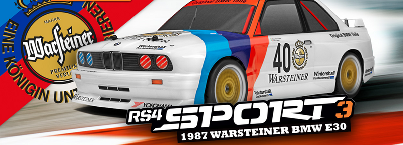 HPI 120103 EP RS RS4 SPORT 3 1987 WARSTEINER BMW E30 - Hobby City NZ