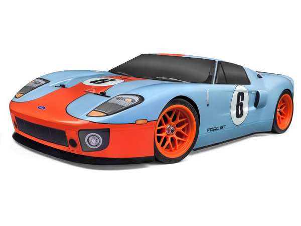 HPI Racing 120246 1/10 RC Body: #6 Ford GT Heritage Edition Body - Fully Painted (8941167870189)