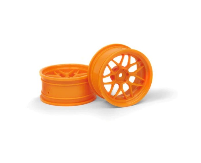 HPI Racing 120250 1/10 W: Tech 7 Orange 6mmOS (8324794417389)
