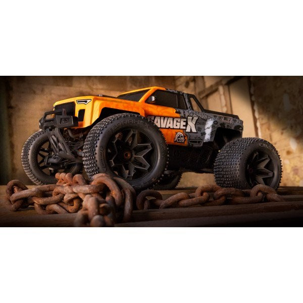 Barra Antivuelco Y Caja Para Savage X FLUX V2 De HPI - Repuestos Originales 1:8