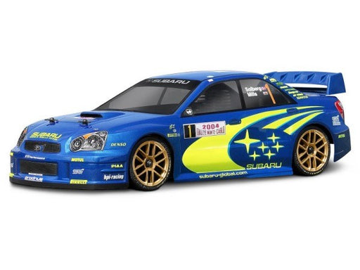 HPI Racing 17505 1/10 RC Body: 2004 Subaru Impreza WRC - Unpainted - Hobby City NZ
