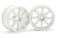 HPI Racing 3303 WORK EMOTION XC8 WHEEL 26mm WHITE (3mm OFFSET) (8324805722349)