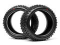 HPI Racing 67744 1/8 Buggy Tyres Proto Red Soft (8324791599341)