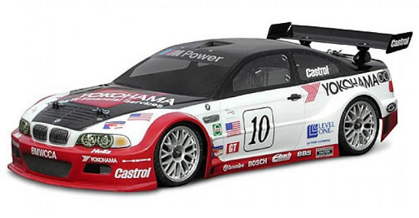 HPI Racing 7452 1/10 BMW M3 GT Body (200mm) - Unpainted - Hobby City NZ