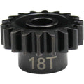 Hot Racing 18T Mod 1.5 Hardened Steel 8mm Bore RC Pinion Gear