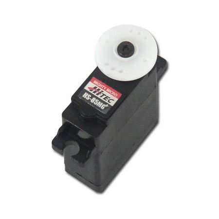 Hitec HS-85MG Metal Gear Mighty Micro 4.8V 3.0kg/cm 0.16 sec 6.0V 3.5kg/0.14 sec  29x13x30mm 21.9g (8347089600749)