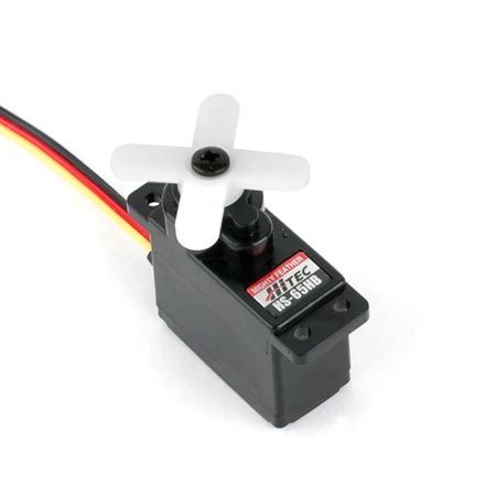 Hitec HS-65HB Micro Servo Universal 4.8V 1.8kg/cm 0.14 sec 6.0V 2.2kg/0.11 sec 23.6x11.6x24mm 11.2g (8347089305837)