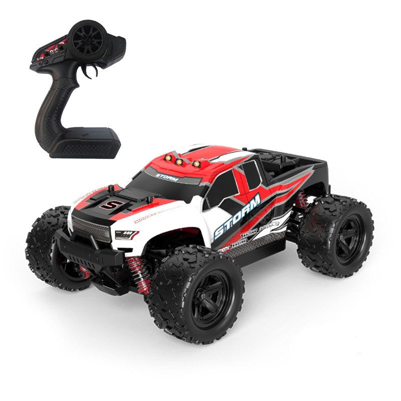 HOSpeed HS18301 1/18 Storm Brushed Monster Truck red 7.4V Li-Ion USB charge