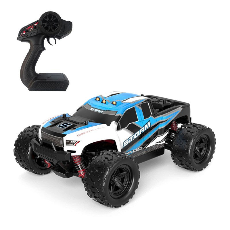 HOSpeed HS18302 1/18 Storm Brushed Monster Truck blue 7.4V Li-Ion USB charge