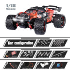 HOSpeed Lightning Brushless Red 7.4V 1500mAh Li-Ion USB Charger RC Truggy 1/18 Scale (3)