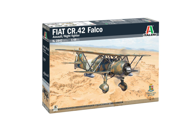 Italeri FIAT CR.42 FALCO ASSAULT/NIGHTFIGHTER (5)