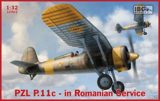 IBG Models 32002 IBG 1/32 P11C Romanian Servis Plastic Model Kit [32002] - Hobby City NZ (8966356041965)