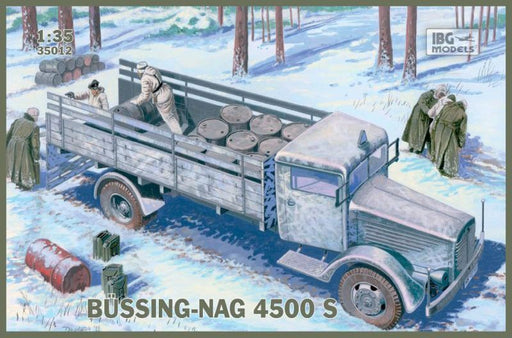 IBG Models 35012 IBG 1/35 BUSSING-NAG 4500S Plastic Model Kit [35012] - Hobby City NZ (8966356238573)