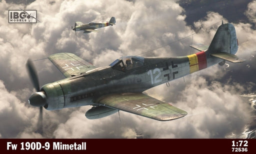 IBG Models 72536 IBG 1/72 Focke-Wulf Fw 190D-9Â Mimetall Plastic Model Kit - Hobby City NZ (8966357614829)
