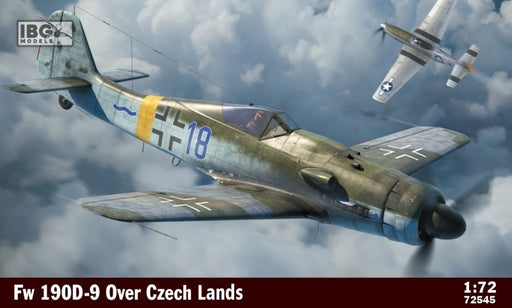 IBG Models 72545 IBG 1/72 Focke-Wulf Fw 190D-9 Over Czech Lands Plastic Model Kit - Hobby City NZ (8966357680365)