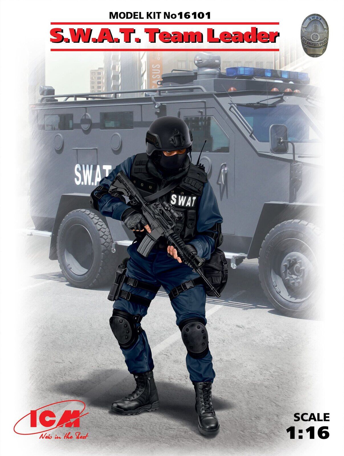 ICM 1/16 S.W.A.T. Team Leader
