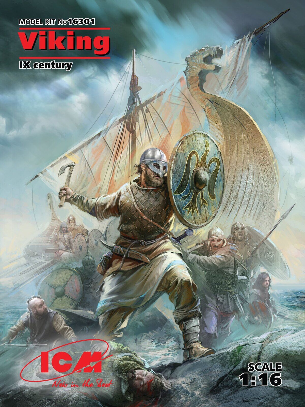 ICM 1/16 Viking (IX century)
