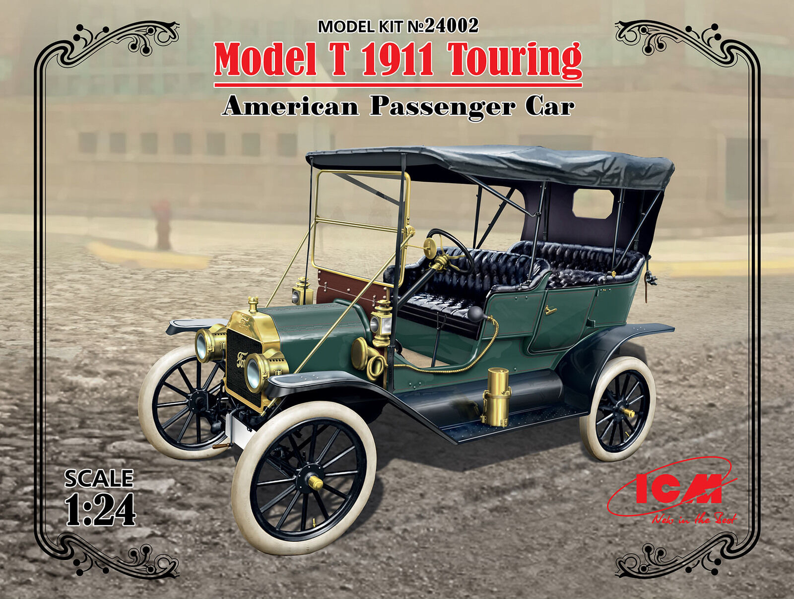 ICM 1/24 Model T 1911 Touring American Passenger Car