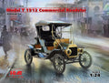 ICM 1/24 Model T 1912 Commercial Roadster American Car