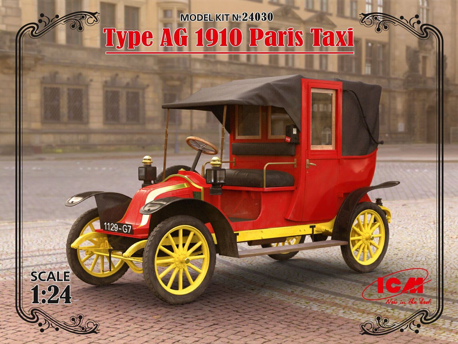 ICM 1/24 Type AG 1910 Paris Taxi