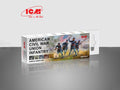 ICM Acrylic Paint Set: American Civil War - 6 Colours