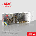 ICM Acrylic Paint Set: Armed Forces of Ukraine (camouflage