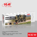 ICM Acrylic Paint Set: WWI US military vehicles - 6 Colours